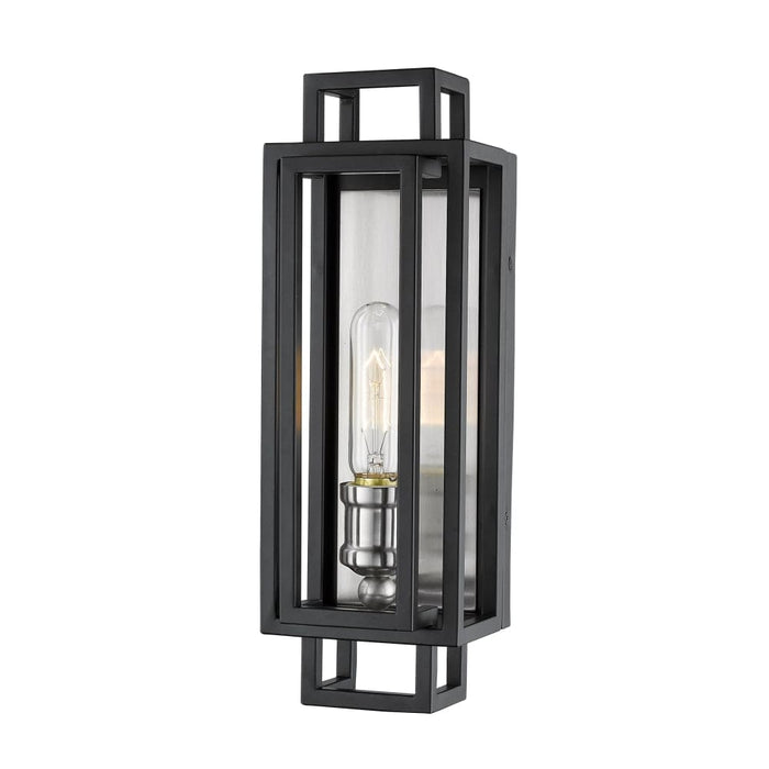 Z-Lite Titania Black Brushed Nickel Wall Sconce 454-1S-BK-BN - Wall Sconces